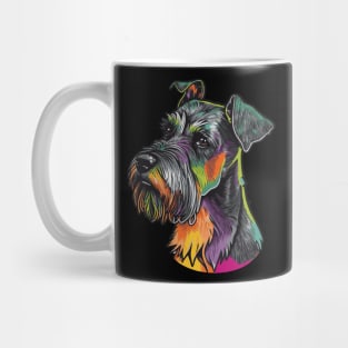 Miniature Schnauzer Dog Art Mug